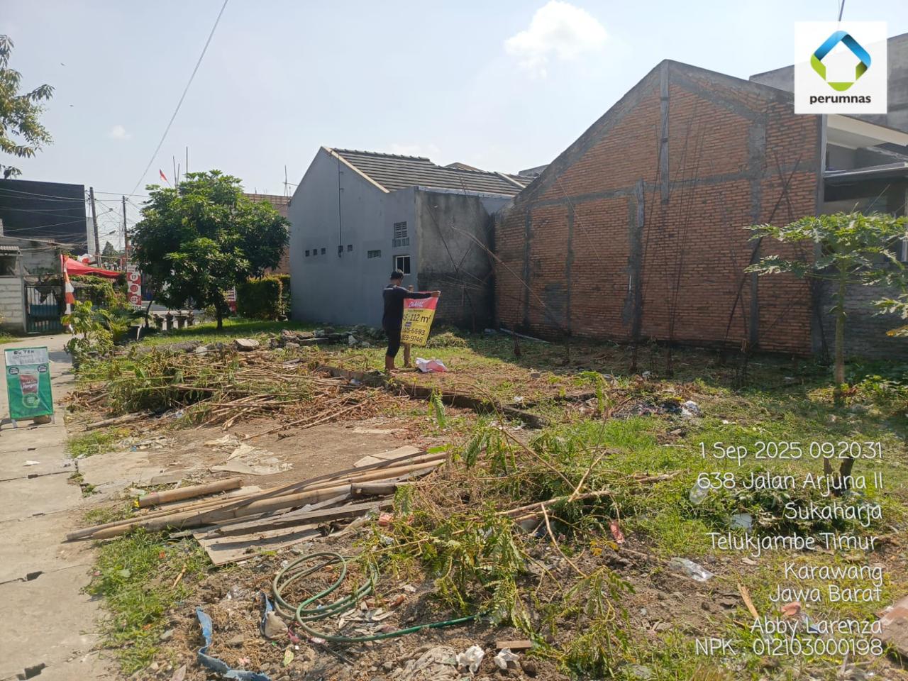 Tanah Kavling Perumnas Karawang