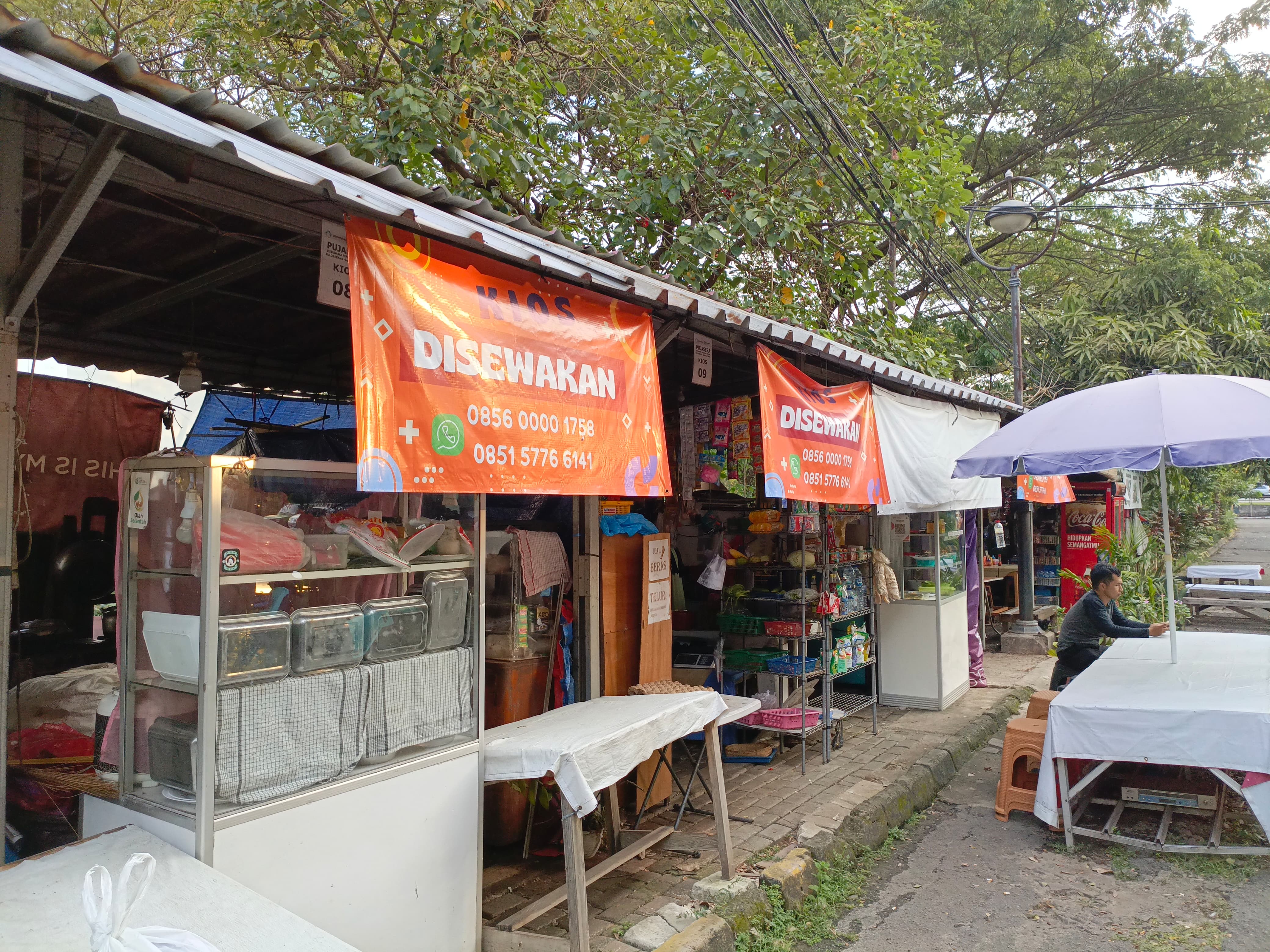Sewa Kios PUJASERA Rusunawa Seruni